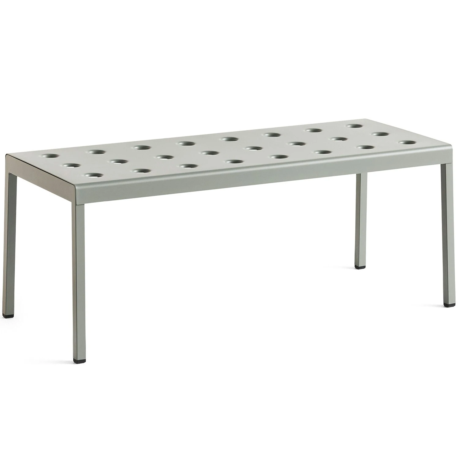 Hay Balcony Lounge Table 41x96,5 Cm, Desert Green 3 Hay Balcony Lounge Table 41x96,5 Cm, Desert Green