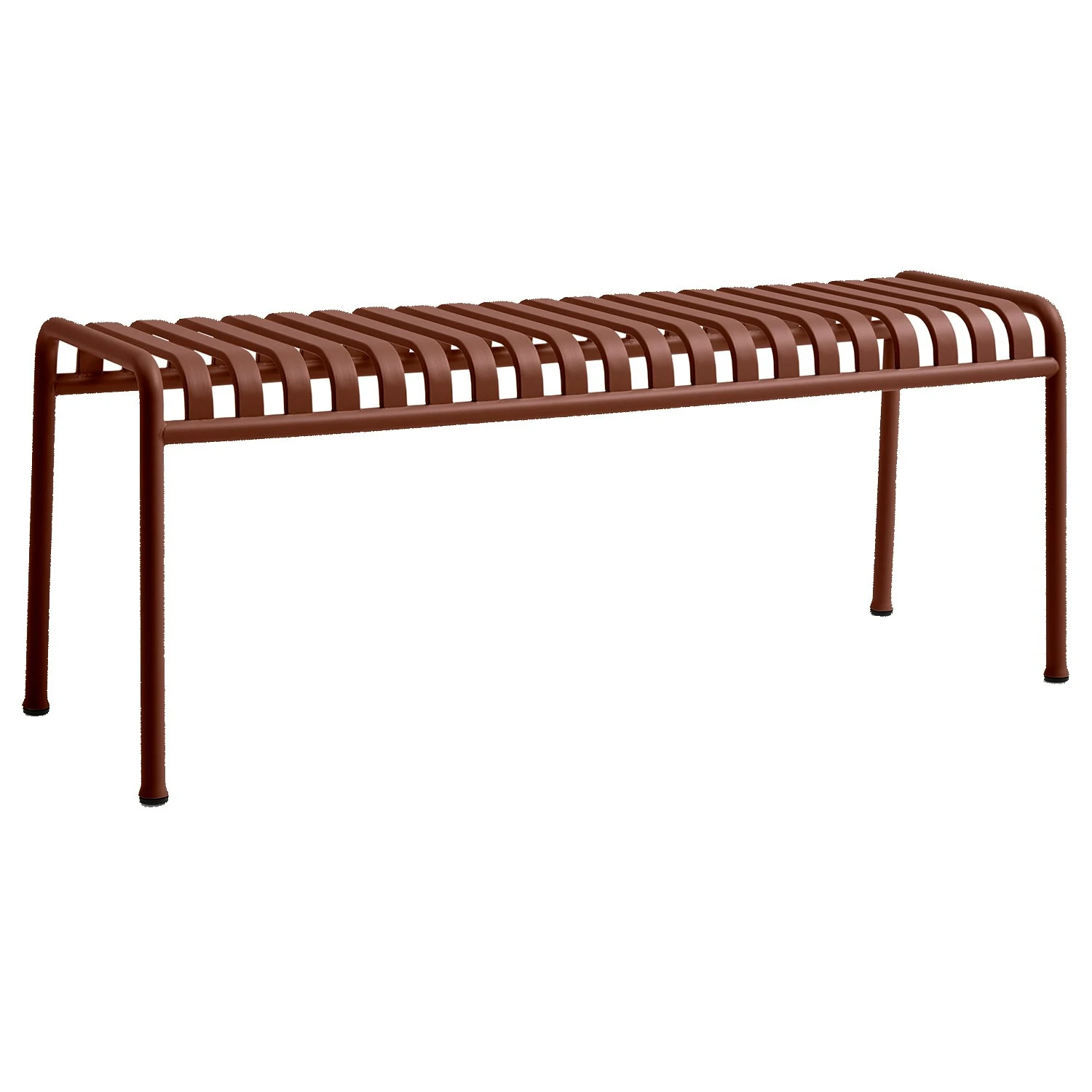 Hay Palissade Bench, Iron Red 3 Hay Palissade Bench, Iron Red