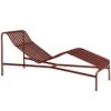 Hay Palissade Chaise Longue, Iron Red