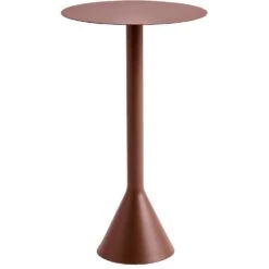 Hay Palissade Cone Bar Table Ø60 Cm, Iron Red