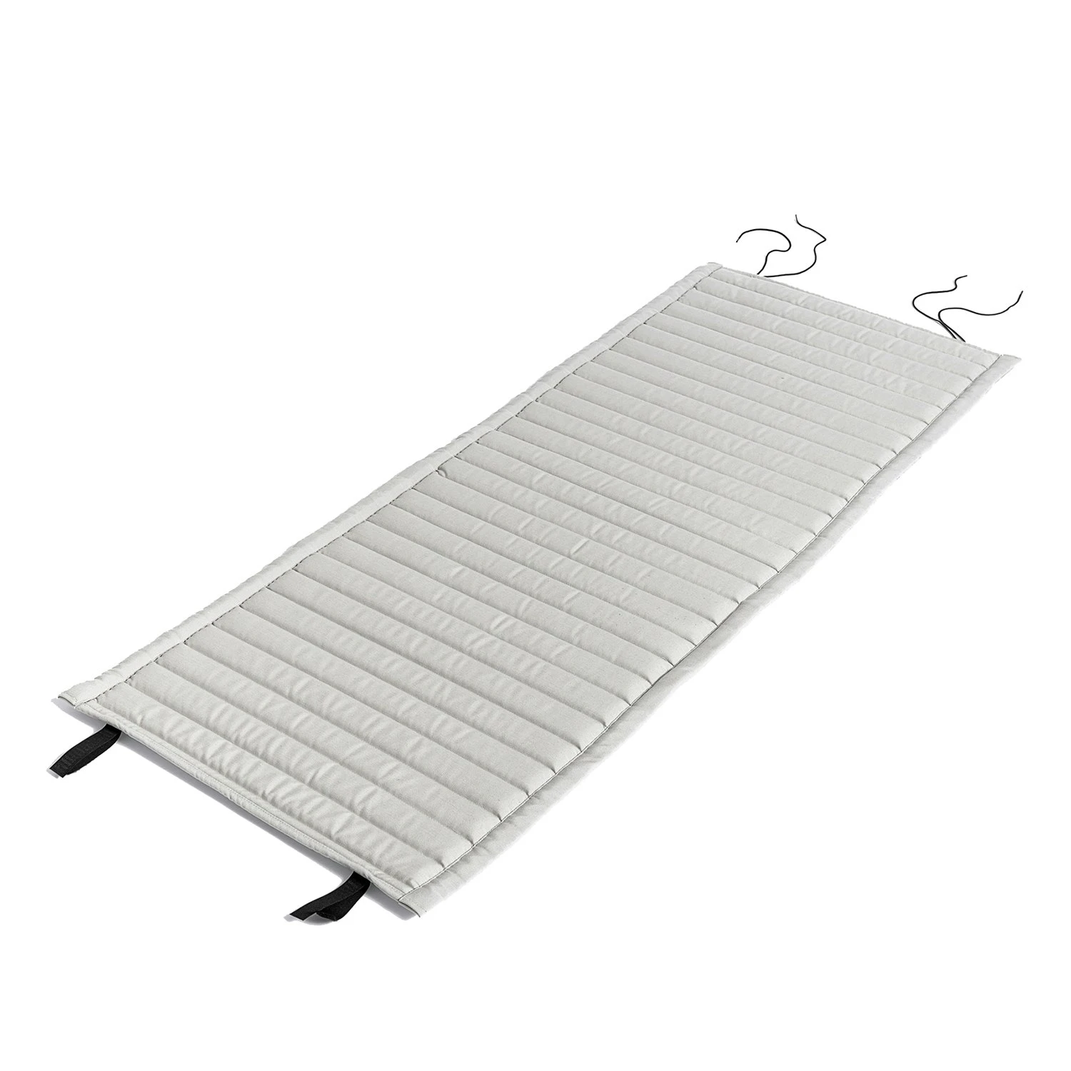 Hay Palissade Cushion Quilted Lounge Chair High, Sky Grey 3 Hay Palissade Cushion Quilted Lounge Chair High, Sky Grey