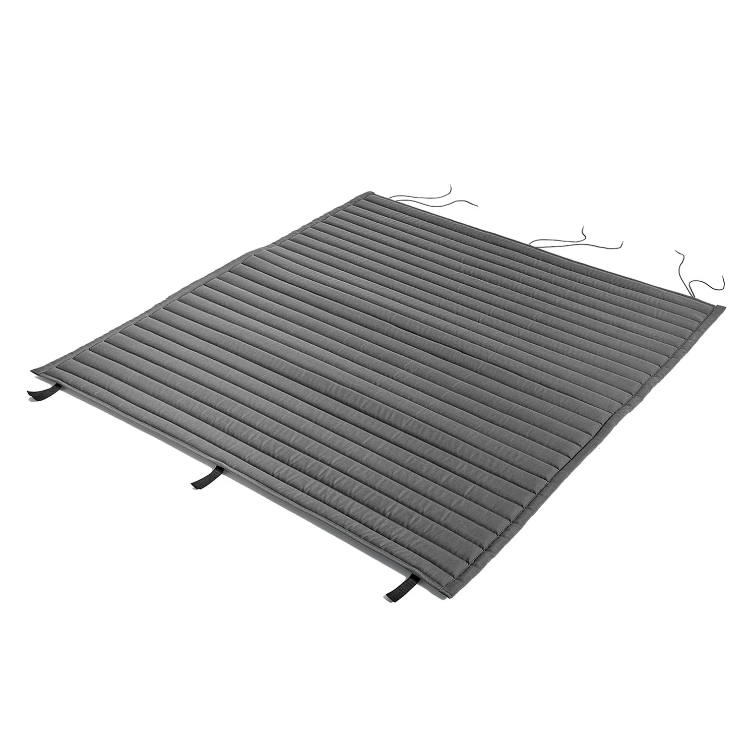 Hay Palissade Cushion Quilted Lounge Sofa, Anthracite 3 Hay Palissade Cushion Quilted Lounge Sofa, Anthracite