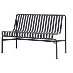 Hay Palissade Dining Bench Without Armrests, Anthracite