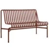 Hay Palissade Bench Without Armrests, Iron Red -Hay Store hay palissade dining bench without armrests 6