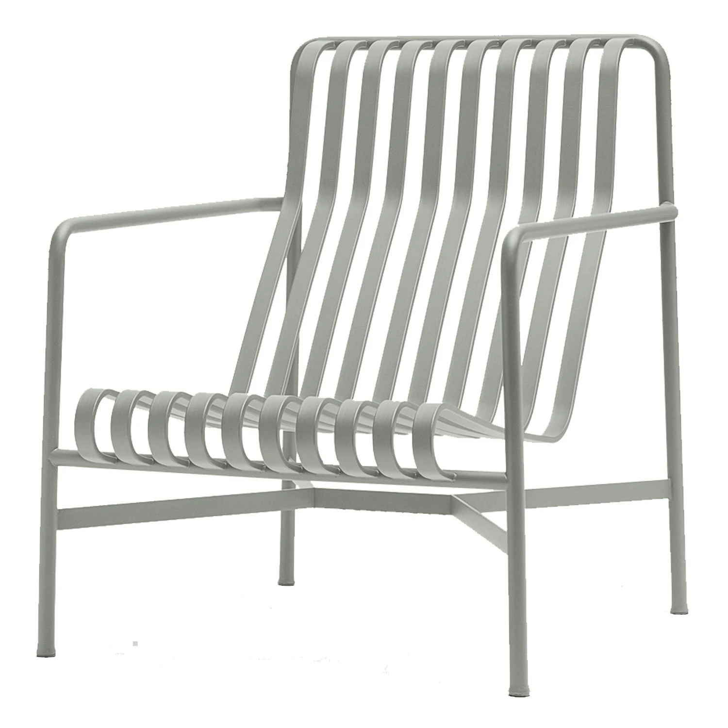 Hay Palissade Lounge Chair High, Sky Grey 3 Hay Palissade Lounge Chair High, Sky Grey