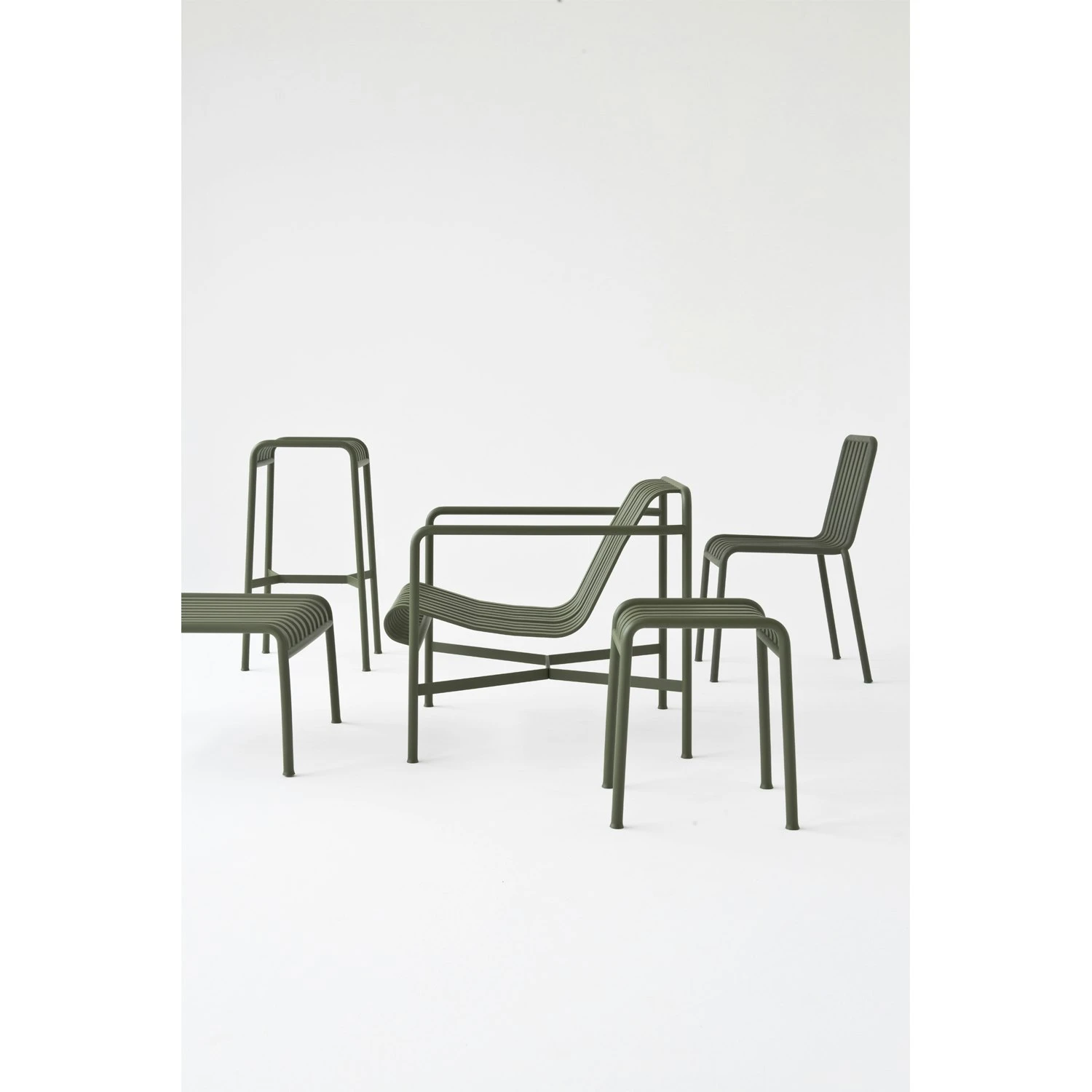 Hay Palissade Stool, Iron Red 6 Hay Palissade Stool, Iron Red - Image 4