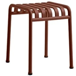 Hay Palissade Stool, Iron Red