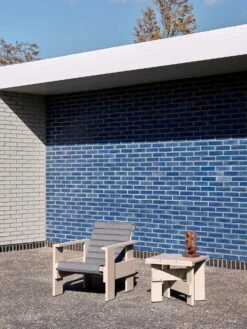 Hay Crate Quilted Seat Cushion For Lounge Chair, Anthracite -Hay Store hay quilted cushion crate lounge chair sky grey 6