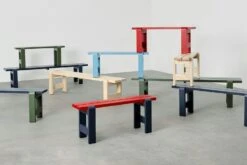 Hay Weekday Bench 23x111 Cm, Olive -Hay Store hay weekday bench l111 water based pinewood 12