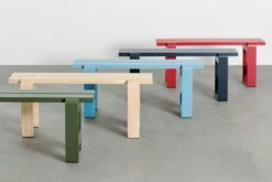 Hay Weekday Bench 23x111 Cm, Azure Blue -Hay Store hay weekday bench l111 water based pinewood 20