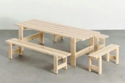 Hay Weekday Bench 23x140 Cm, Natural -Hay Store hay weekday bench l111 water based pinewood 30