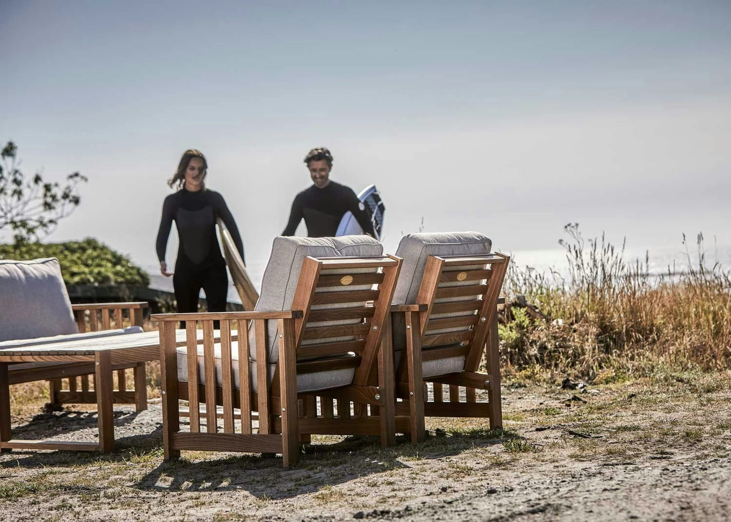 Gotland Armchair, Thermotreated Ash 5 Gotland Armchair, Thermotreated Ash - Image 3