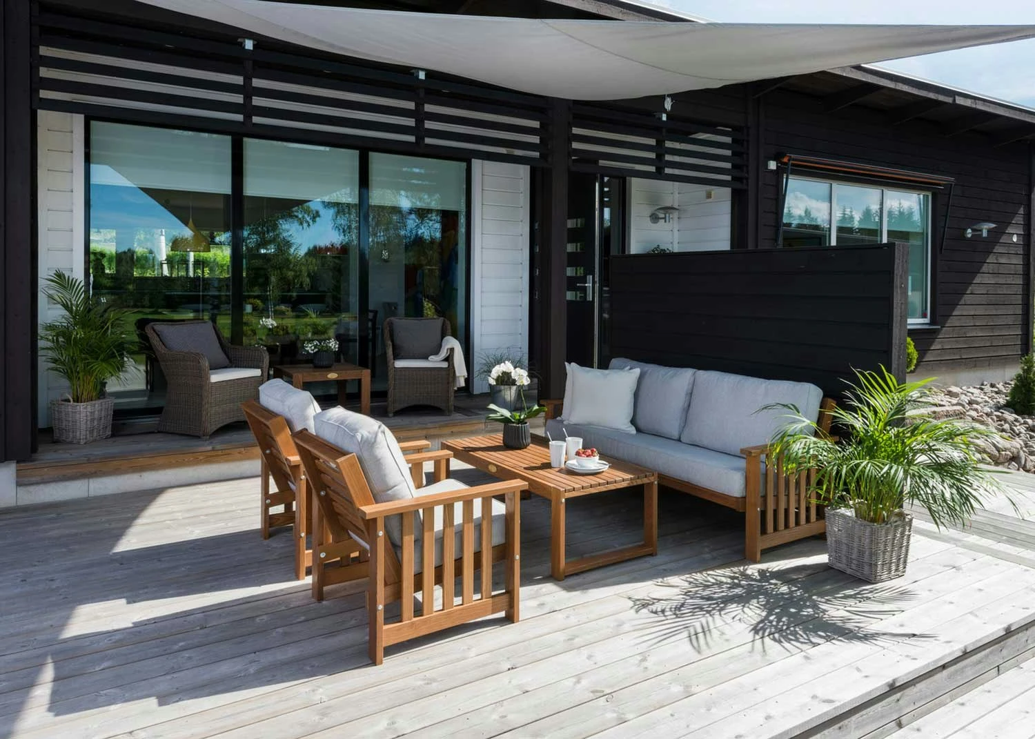 Gotland Sofa Set 5 Seats, Thermotreated Ash 8 Gotland Sofa Set 5 Seats, Thermotreated Ash - Image 6