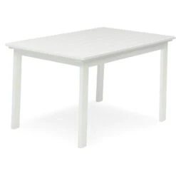 Läckö Table 80x135x69 Cm, White