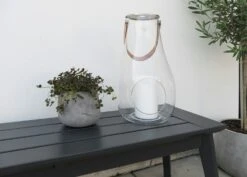 Stoltö Bench 185 Cm, Hurricane Grey -Hay Store hillerstorp stolto bench 185 cm 3