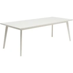 Stoltö Dining Table 90x220x72 Cm, White