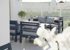 Stoltö Sofa Set 4 Seats, Hurricane Grey/Grey -Hay Store hillerstorp stolto sofa set 4 seats hurricane grey grey 3