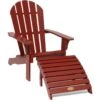 Tennessee Deckchair With Footstool, Oxide Red 1 Tennessee Deckchair With Footstool, Oxide Red -Hay Store hillerstorp tennessee dackstol inkl fotpall orkangra 3
