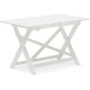 Torpet Table 109x67 Cm, White -Hay Store hillerstorp torpet bord 109x67 antikgron 2