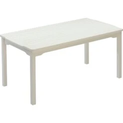 Visby Table 85x150x72 Cm, White