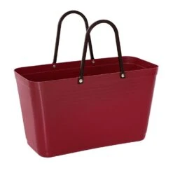 Hinza Bag Green Plastic Bordeaux, Large