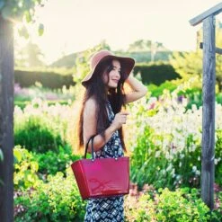 Hinza Bag Green Plastic Bordeaux, Small -Hay Store hinza hinza bag green plastic bordeaux 4