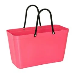 Hinza Bag Green Plastic Tropical Pink, Large