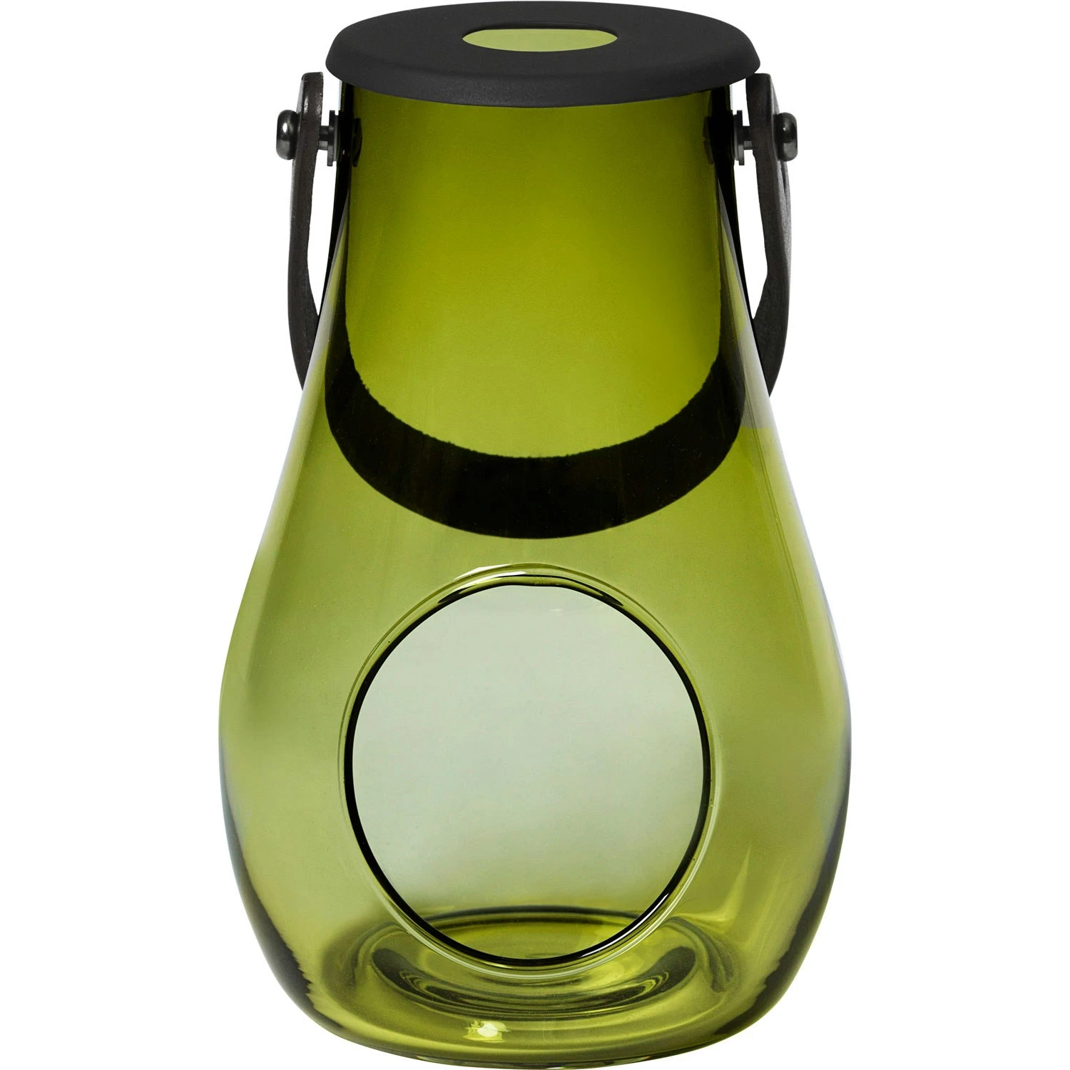 Holmegaard Design With Light Lantern Olive, H16,5 Cm 3 Holmegaard Design With Light Lantern Olive, H16,5 Cm