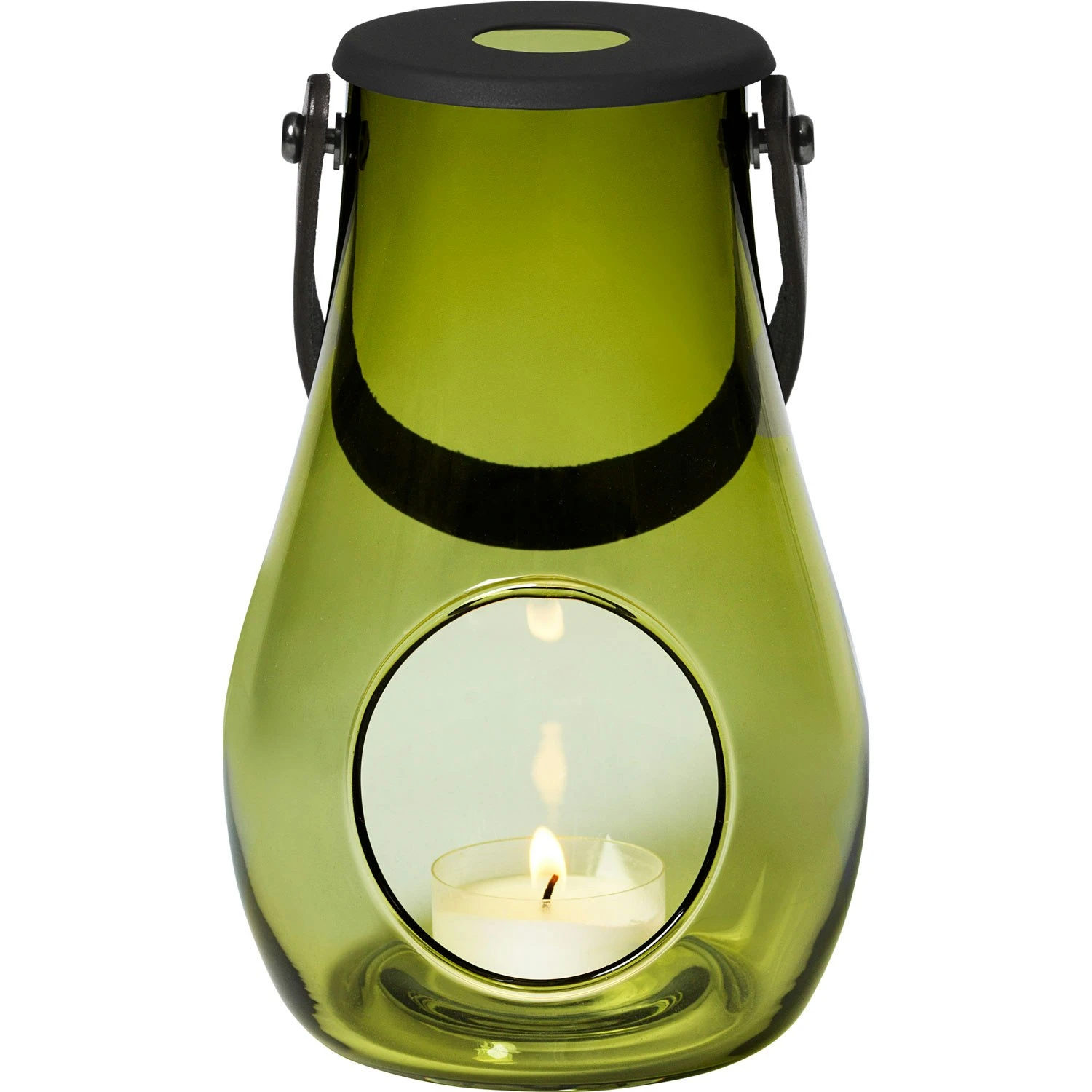 Holmegaard Design With Light Lantern Olive, H16,5 Cm 6 Holmegaard Design With Light Lantern Olive, H16,5 Cm - Image 4