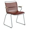 Click Dining Chair, Paprika/Grey -Hay Store houe click dining chair 2