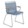 Click Dining Chair, Pigeon Blue/Grey 2 Click Dining Chair, Pigeon Blue/Grey -Hay Store houe click dining chair 24