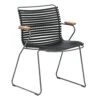 Click Dining Chair, Black/Grey