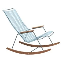 Click Rocking Chair, Dusty Light Blue/Grey