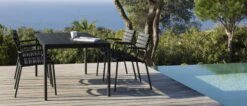 Four Table 90x270 Cm Outdoor, Black -Hay Store houe four table 90x270 cm outdoor black 1