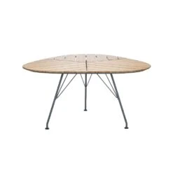 Leaf Dining Table Bamboo / Black