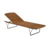 Molo Sunbed Bamboo / Black