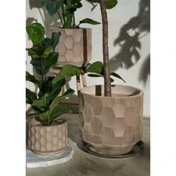 Kähler Gro Flowerpot 21,5 Cm, Light Sand 13 Kähler Gro Flowerpot 21,5 Cm, Light Sand -Hay Store kahler gro flowerpot light sand 2