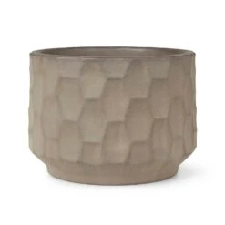 Kähler Gro Flowerpot 21,5 Cm, Light Sand