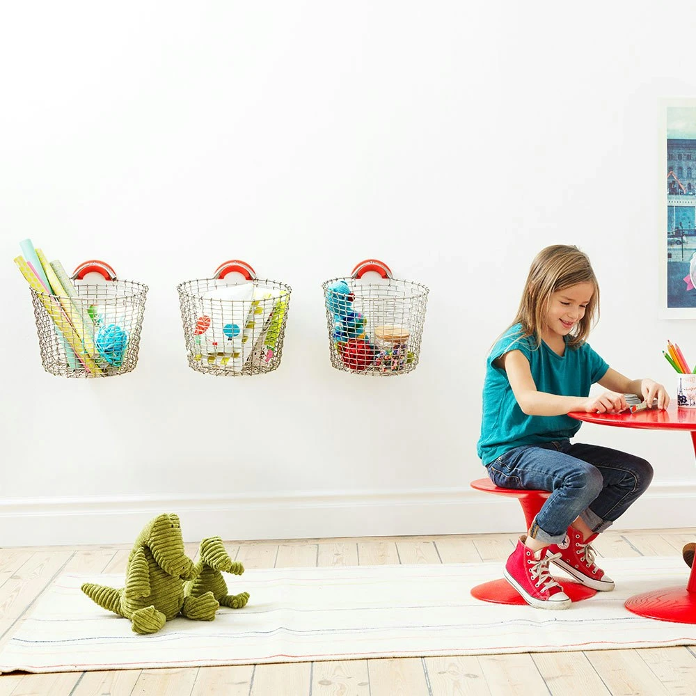 Korbo Bin 16 Basket, Galvanized 7 Korbo Bin 16 Basket, Galvanized - Image 5