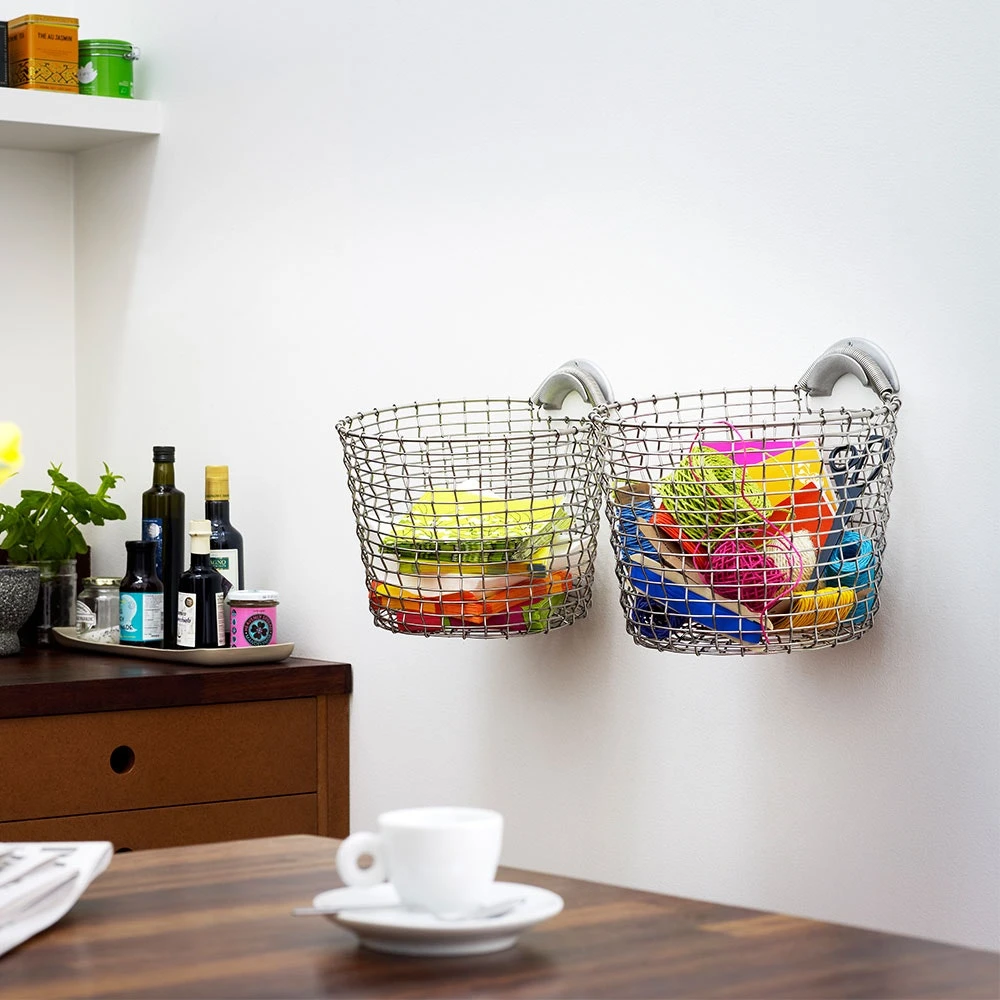 Korbo Bin 16 Basket, Galvanized 8 Korbo Bin 16 Basket, Galvanized - Image 6