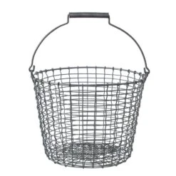 Korbo Bucket 16 Basket, Galvanized