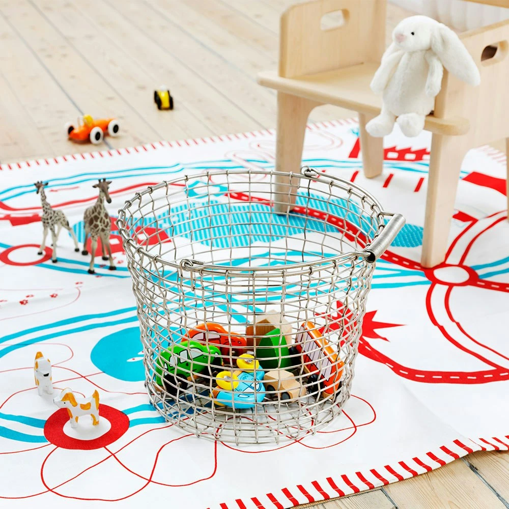 Korbo Bucket 24 Basket, Galvanized 5 Korbo Bucket 24 Basket, Galvanized - Image 3