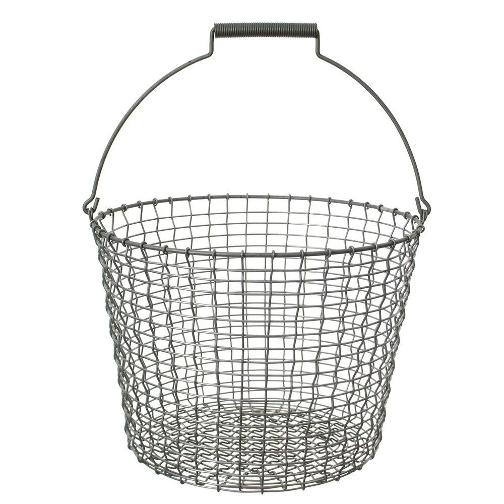Korbo Bucket 24 Basket, Galvanized 3 Korbo Bucket 24 Basket, Galvanized