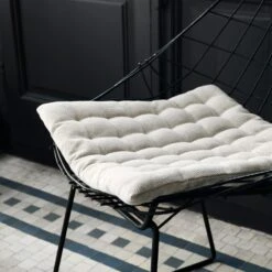 Pepper Seat Cushion 40x40 Cm, Bronze Brown -Hay Store linum pepper seat cushion 40x40 cm 11