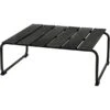 Mater Ocean Lounge Table 70x70 Cm, Black -Hay Store mater ocean lounge table 70x70 cm 0