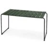 Mater Ocean OC2 Table 70x140 Cm, Green 1 Mater Ocean OC2 Table 70x140 Cm, Green -Hay Store mater ocean oc2 table green 2pers 70x70cm 5