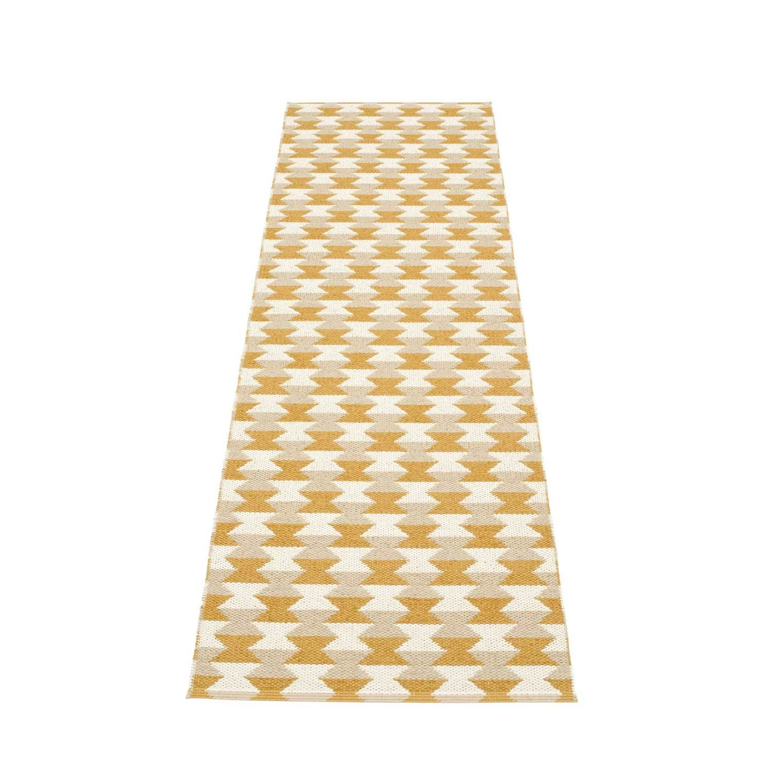 Dana Rug 70x100 Cm, Ochre/Beige 4 Dana Rug 70x100 Cm, Ochre/Beige - Image 2