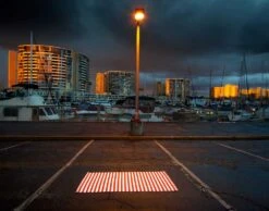 Duo Rug 85x160 Cm, Black/Vanilla -Hay Store pappelina duo rug black vanilla 3