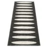 Ella Rug 70x300 Cm, Black/Vanilla 2 Ella Rug 70x300 Cm, Black/Vanilla -Hay Store pappelina ella rug black vanilla 5