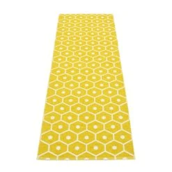 Honey Rug 70x225 Cm, Mustard/Vanilla